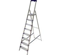 FACAL Scala in Alluminio a Libretto Gamma 8 Gradini Portata 150 Kg 232 cm GM/8