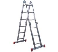 SCALA TRABATTELLO MULTIPOSIZIONE FACAL HOBBY 6 ALLUMINIO