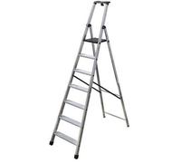 Facal Scala In Alluminio Quadro Piu' Su Maxi 3 Gradini Professionale