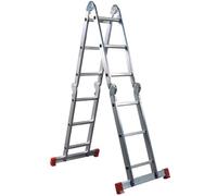 SCALA TRABATTELLO MULTIPOSIZIONE FACAL HOBBY 6 ALLUMINIO