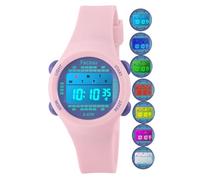 Facasu Orologio Digitale Bambini Bambine, Orologio Ragazzi Ragazze Sportivo per Esterni Impermeabile, Colorato con Luce e Cronometro Sveglia Regalo Bambini Bambine Ragazzi