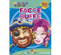 Facce buffe. Maschere pop-up. Con gadget
