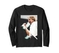 Facce Rock Star Rod Stewart di a Villa Park 1995 Maglia a Manica