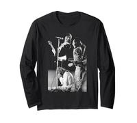 Facce sul tour Rod Stewart Ian McLagan Ronnie Wood Maglia a Manica