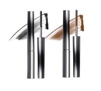 Faccelove Ironeye Lash Growth Mascara, Iron Wand Mascara, 3d Curling Eyelash Iron, Waterproof, Long-Lasting And Smudge-Free (Black + Brown, 0.07OZ)