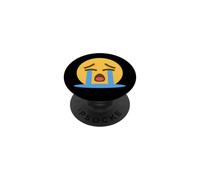 Faccia che piange forte PopSockets PopGrip Adesivo