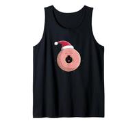 Faccia di Ciambella ridente a Natale per Adulti e Bambini Canotta