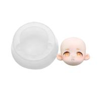 Faccia in silicone per un facile allineamento nella creazione di facce dettagliate per bambole e ceramica utilizzando polimeri argilla ceramica