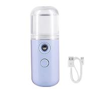 Faccia Signor |.Mini nebulizzatore d'acqua blu da 30 ml per viso USB ricaricabile pratico nebulizzatore per idratazione idratante cura della pelle trucco