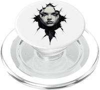 Faccia strana raccapricciante PopSockets PopGrip per MagSafe