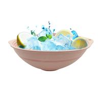 Facciale Ice Bath Bowl, Silicone Folding Water Basin, Skin Cleansing Solution, Remedy freddo per viso Refreshing, Home Spa Tool for Women Girls Morning Use, 10,47 x 3,58 x 1,34 Inches