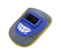 Facciale Saldatore per argon Compatibile Elmo Facciale Saldatore | Peso ultra-leggero 147g, design traspirante, comodo per uso prolungato, per facile da trasportare(blue)