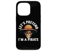 Facciamo finta di essere un pirata divertente pirata di Halloween Custodia per iPhone 13 Pro