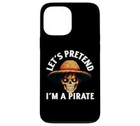Facciamo finta di essere un pirata divertente pirata di Halloween Custodia per iPhone 13 Pro Max