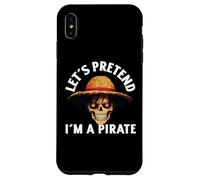 Facciamo finta di essere un pirata divertente pirata di Halloween Custodia per iPhone XS Max