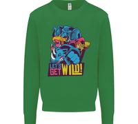 Facciamo I Selvaggi Rinoceronte Gorilla Elefante Ippopotamo Felpa Per Bambini