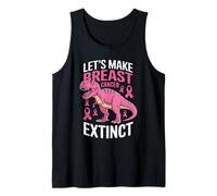 Facciamo Il Dinosauro Tirannosauro Rosa estinto del Cancro al Seno Canotta