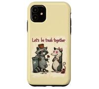 Facciamo la spazzatura insieme una coppia di opossum di Custodia per iPhone 11