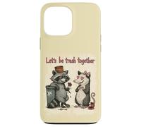 Facciamo la spazzatura insieme una coppia di opossum di Custodia per iPhone 13 Pro Max