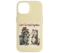 Facciamo la spazzatura insieme una coppia di opossum di Custodia per iPhone 14