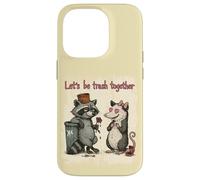 Facciamo la spazzatura insieme una coppia di opossum di Custodia per iPhone 14 Pro