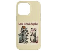 Facciamo la spazzatura insieme una coppia di opossum di Custodia per iPhone 14 Pro Max