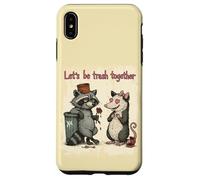 Facciamo la spazzatura insieme una coppia di opossum di Custodia per iPhone XS Max