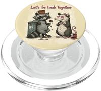 Facciamo la spazzatura insieme una coppia di opossum di PopSockets PopGrip per MagSafe