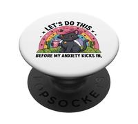 Facciamo questo prima che la mia ansia inizi in donne divertenti ragazza PopSockets PopGrip Adesivo