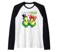 Facciamo Un Fantastico Gioco di Parole di Coppia a Forma di Pera Maglia con Maniche Raglan
