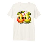 Facciamo Un Ottimo Gioco di Parole di Coppia con Pera e Frutta Carina Maglietta Premium