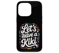 Facciamo una celebrazione LGBT arcobaleno della festa del gay pride Kiki Custodia per iPhone 13 Pro
