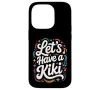 Facciamo una celebrazione LGBT arcobaleno della festa del gay pride Kiki Custodia per iPhone 14 Pro