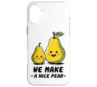 Facciamo una pera perfetta - Pere carine di famiglia Custodia per iPhone 16 Plus