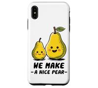 Facciamo una pera perfetta - Pere carine di famiglia Custodia per iPhone XS Max