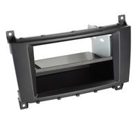 Facciata auto 2-DIN con vuoto tascabile compatibile con diversi veicoli Mercedes