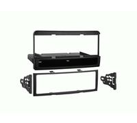 Facciata autoradio 1-DIN con vuoto tascabile compatibile con Ford/Mazda/Mercu...