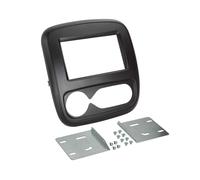 Facciata autoradio 2-DIN compatibile con Fiat/Nissan/Opel/Renault con climatron