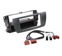 Facciata autoradio 2 DIN con tasca vuota compatibile con Seat Ibiza Galway gr...