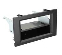 Facciata autoradio 2 DIN con vuoto tascabile compatibile con Mercedes Actros ...