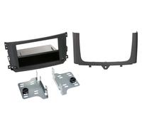 Facciata autoradio 2 DIN con vuoto tascabile compatibile con Smart Fortwo OEM...