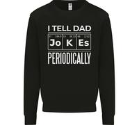 Faccio Battute Da Papà Periodicamente Felpa Per Bambini Per La Festa Del Papà