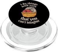 Faccio cose con filati che non puoi immaginare di lavorare a maglia PopSockets PopGrip per MagSafe