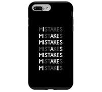 Faccio errori mentre gli errori mi rendono divertente scherzo sull'imperfezione Custodia per iPhone 7 Plus/8 Plus