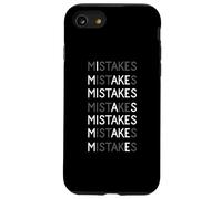 Faccio errori mentre gli errori mi rendono divertente scherzo sull'imperfezione Custodia per iPhone SE (2020) / 7/8