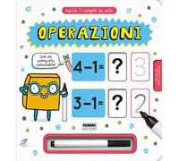 Faccio i compiti da solo! Operazioni. Con pennarello cancellabile
