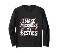 Faccio i microbi i miei migliori microbiologo Maglia a Manica