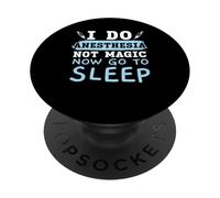 Faccio l'anestesia non magica ora vado all'anestesista del sonno PopSockets PopGrip Adesivo