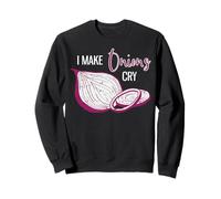 Faccio piangere Le cipolle Chef Divertente Felpa