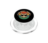 Faccio quello che voglio con il mio gatto Vintage Cat Lover PopSockets PopGrip per MagSafe